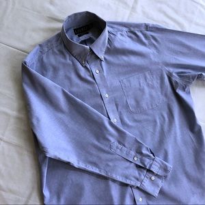 Lauren by Ralph Lauren Button Down Shirt - Blue